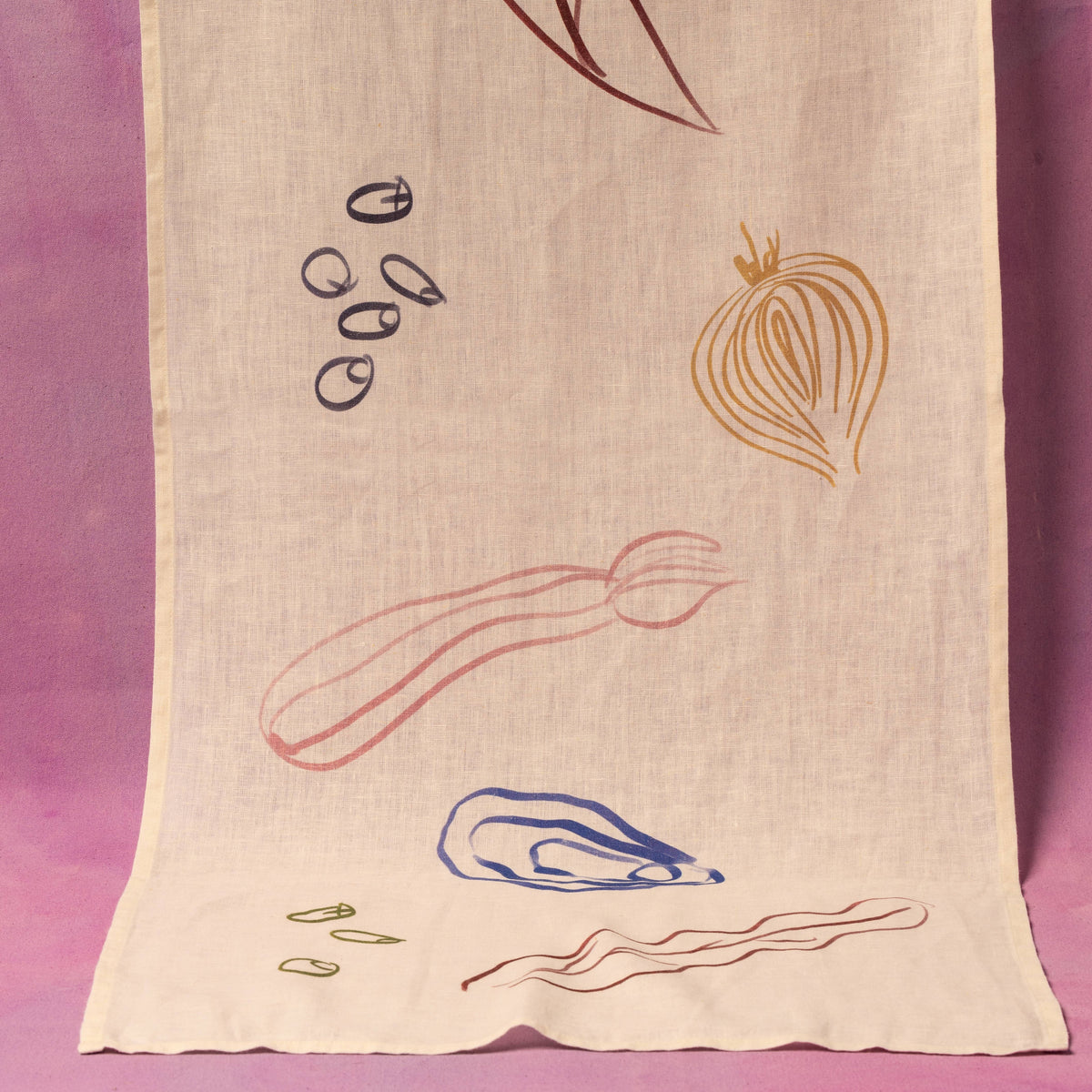 ‘Dinner’ Table Runner 230cm X 45cm