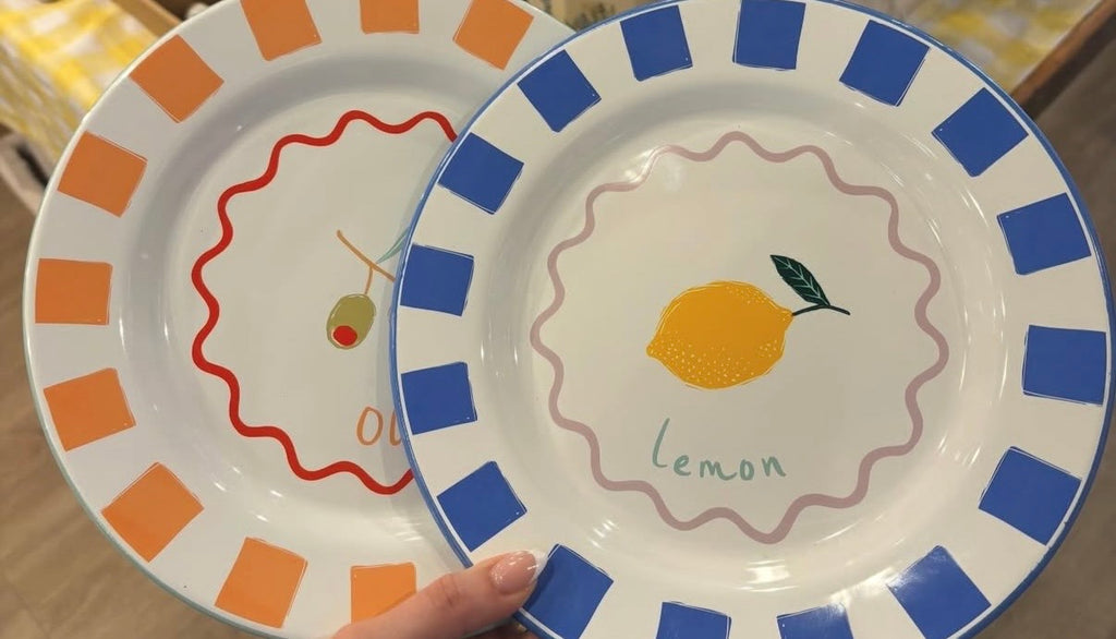 Lemon Dinner Plate 25cm