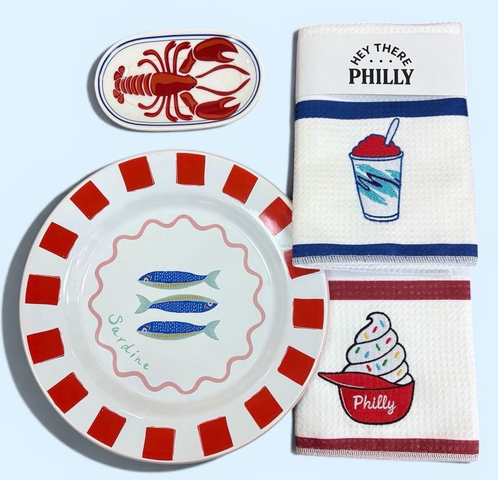 Sardines Dinner Plate  25cm
